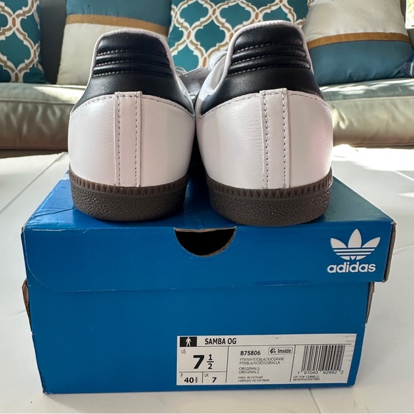 Adidas Samba OG White M 7.5/ W 9 brand new in box - Picture 11 of 11